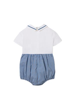 Tutina neonato in cotone a quadretti GUCCI KIDS | 854181XWA7Y4337